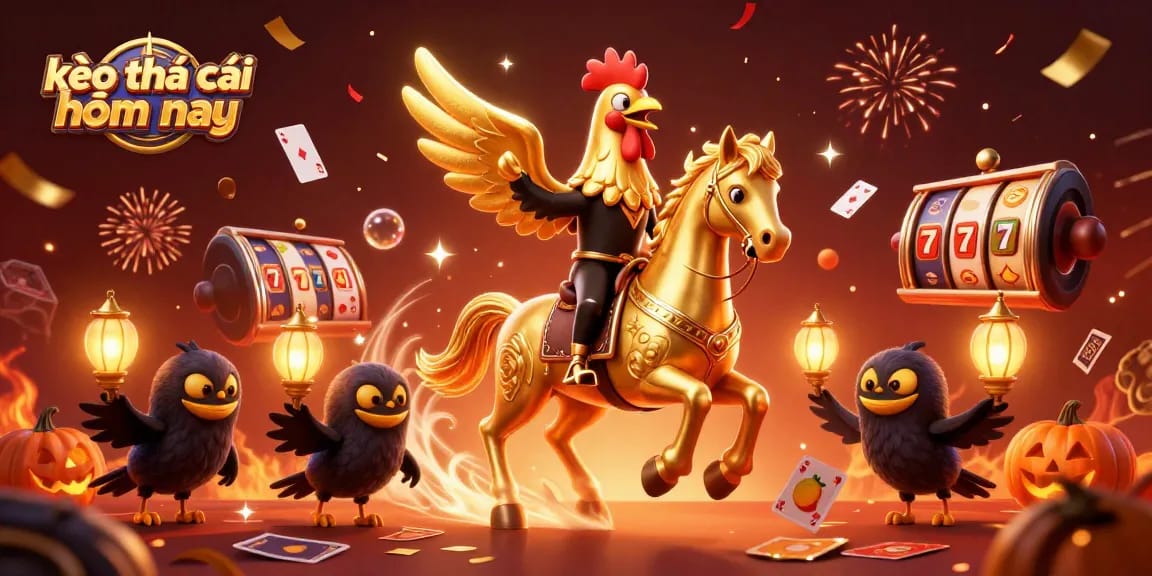 Engage with kèo nhà cái hôm nay for thrilling casino adventures through a dynamic 3D illustration.