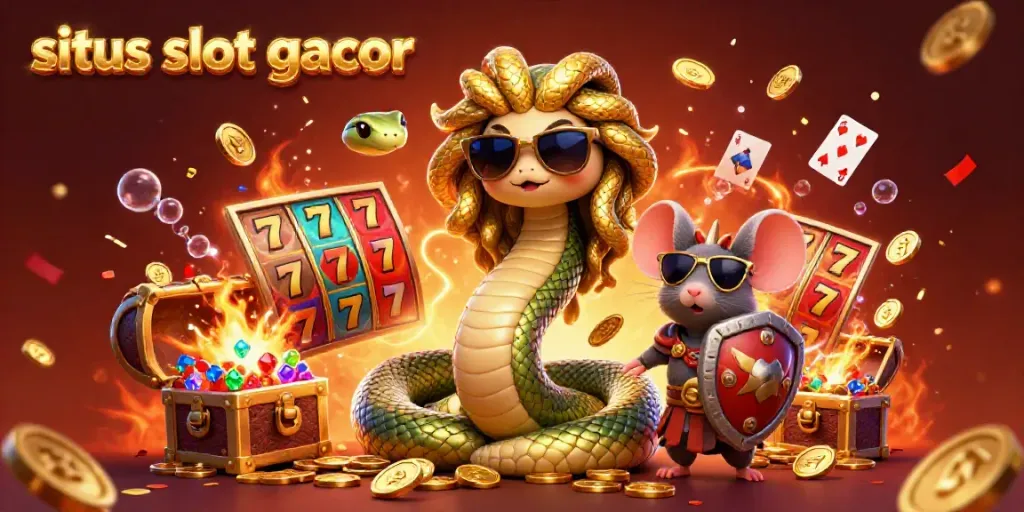 Experience the immersive excitement of situs slot gacor with vibrant slot reels and gem-filled treasures.