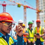 Enhance construction site safety through teamwork and proper equipment practices.