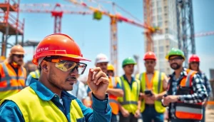 Enhance construction site safety through teamwork and proper equipment practices.