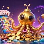 Experience thrilling gameplay with RED88 in this vibrant 3D illustration of a whimsical casino adventure.